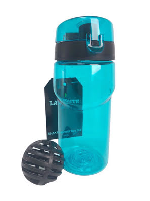 Bình nước uống lắc thể thao La Fonte 560ml màu xanh - 000792