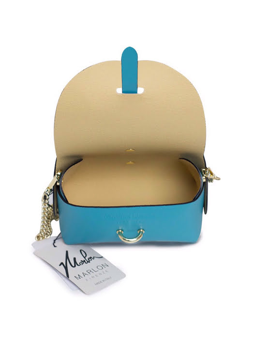 Túi xách Marlon Firenze 15.5x11cm - màu xanh ngọc