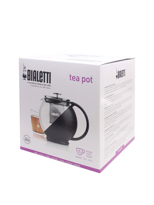 Bình pha trà Bialetti 1.25 lít bằng thủy tinh - 0003320/NW | Moriitalia