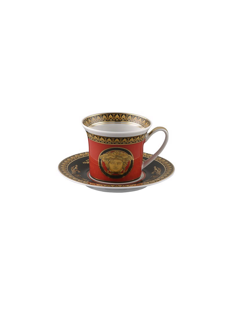 Bộ tách cà phê Espresso Versace Medusa 1 tách  và 1 đĩa - 409605.14715