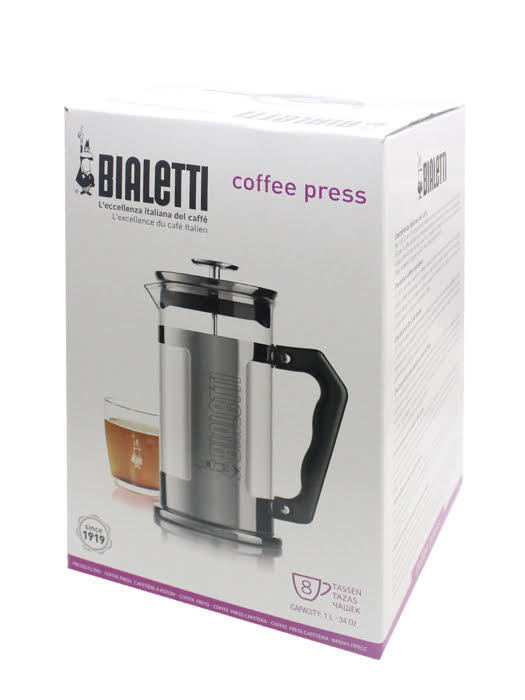 Bình pha cà phê Bialetti kiểu Pháp 1 lít (Made in Italy) - 990003190