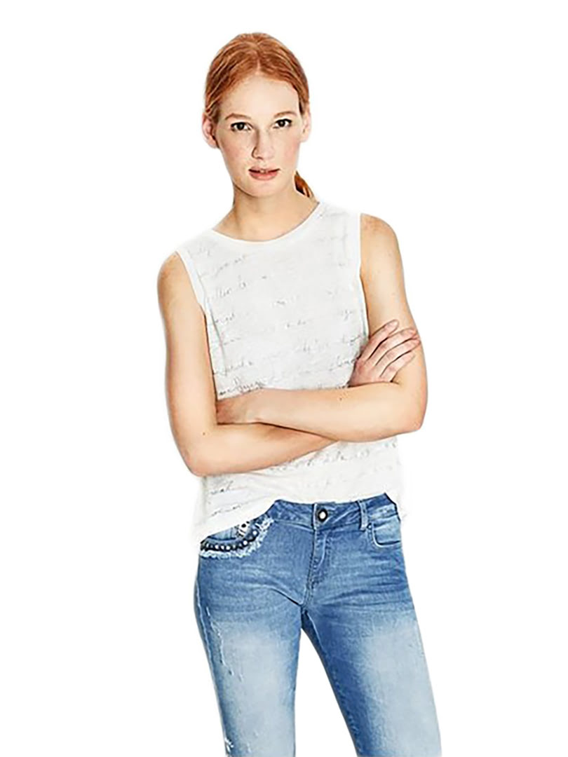 Áo sát nách nữ T-SHIRT size S ALGODÓN - 73T25G01015S