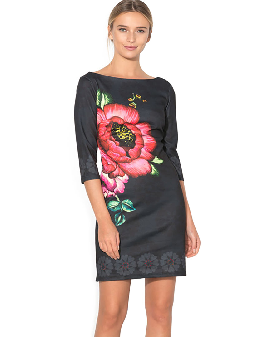 Đầm tay dài nữ size M NEGRO - 59V21B22000M