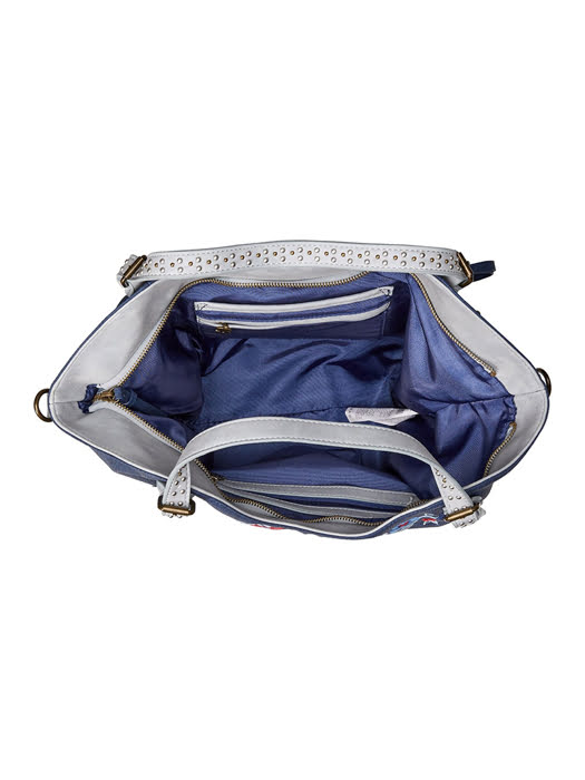 Túi xách đeo vai Desigual BAGS NAVY size U - 18SAXPFV5000U