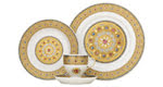 Bộ đĩa tách trà hoàng gia Italy 4 món Depos Diamanti - 180.4D