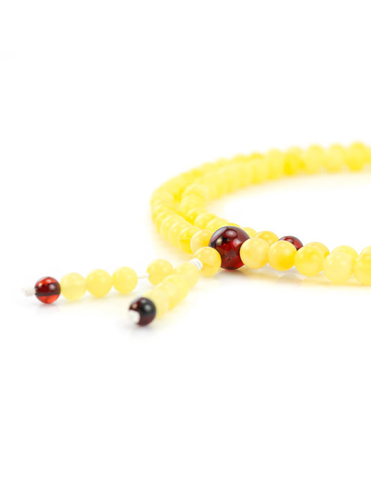 Chuỗi tràng hạt mân côi trang sức Amber Jewelry bằng đá hổ phách (Rosary of amber) - 5059109180