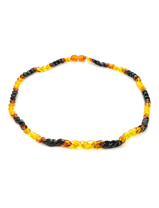 Chuỗi hạt cườm trang sức Amber Jewelry bằng đá hổ phách thiên nhiên (Snake) - 700402370