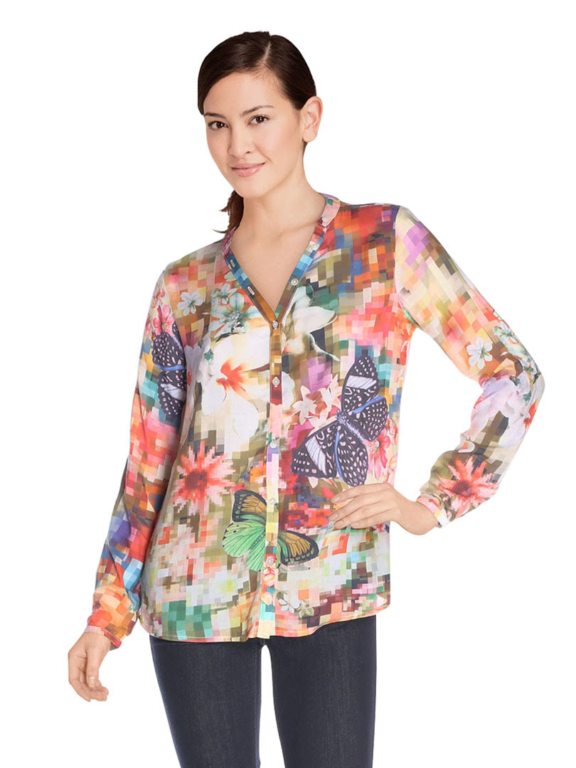 Áo sơ mi nữ SHIRT, Size L, VERDE BOTELLA - 17WWCW104009L