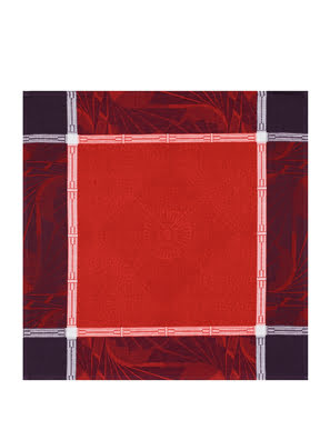 Khăn Trải Bàn NAPKIN PALACE RED màu đỏ 58X58 50% COTTON- 50 % LINEN - 23576