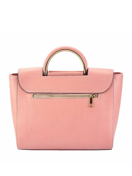 Túi xách da Ý Florence - 29x15x25cm - 307-Pink