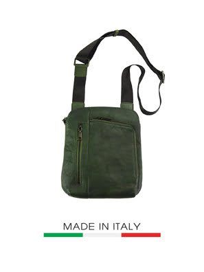 Túi xách da Ý Florence  22x4x26cm - 68026-GREEN