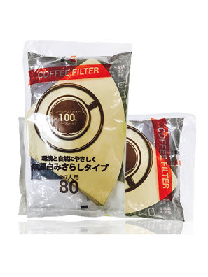 Giấy thấm lọc Coffee Filter 185mmx114mm (80 tờ/Túi)-màu cà phê - GTL000900112