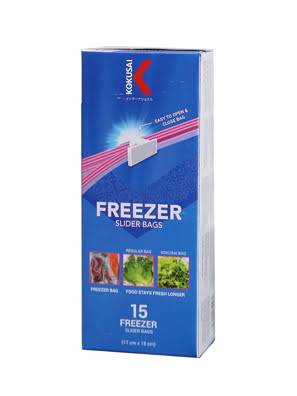Túi Freezer Kokusai 17x18cm (15 Túi/ hộp) - TZIP00005326