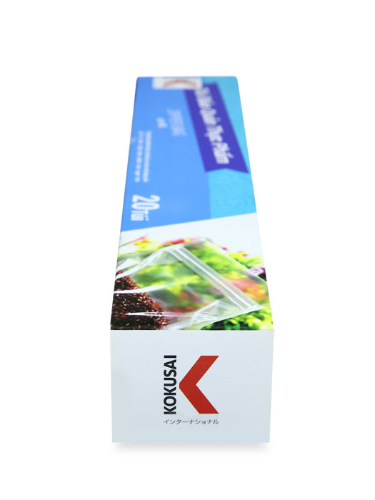 Túi Zipper đựng thực phẩm đa dụng trong suốt KOKUSAI size L30 (26.5cmx31cm) (20 túi/hộp) - TZIP59004619 - Moriitalia