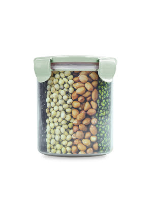 Hộp Nhựa Đựng Thực Phẩm La Fonte 11x11.5cm Màu Xanh Lá - 180916G