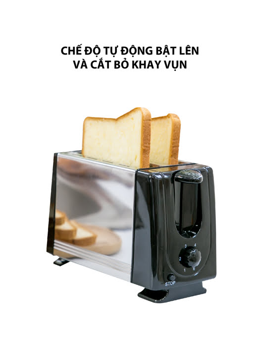 Máy nướng bánh mì 2 ngăn KuchenZimmer - 3000488 | Moriitalia