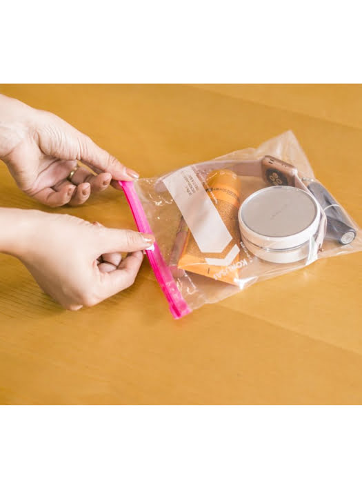 Túi Zipper Slider đựng thực phẩm đa dụng trong suốt đáy rộng KOKUSAI (3 Size 15 túi/hộp) - 007498