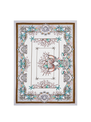Khăn tắm Étoiles De La Mer màu xám 140x180cm Versace ZCOSP062