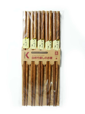 Đũa gỗ Nhật Bản vỉ 5 đôi Kokusai 23.5cm NDCK-25