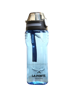 Bình nước uống thể thao La Fonte 620ml màu xanh dương - 452058-Blu
