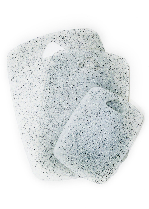 Bộ 3 thớt nhựa vân đá cẩm thạch La Fonte - 011747 | Moriitalia