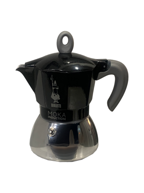 Bình pha cà phê bếp từ Bialetti NEW MOKA INDUCTION BLACK 2 CUPS 0006932/NP