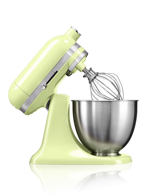 Máy trộn đứng đầu nghiêng KitchenAid Artisan® Mini 220V màu xanh lá