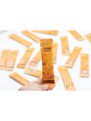 Stick Mật ong nghệ Curcumin Vietnam Honey Beera tiện lợi(15g)