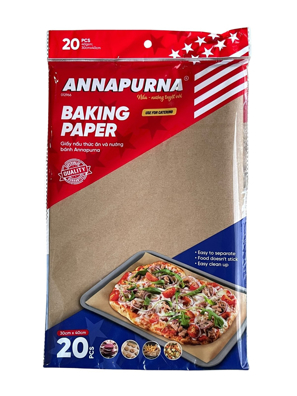Giấy nấu thức ăn và nướng bánh Annapurna kích thước 30 cm x 40 cm - 012966