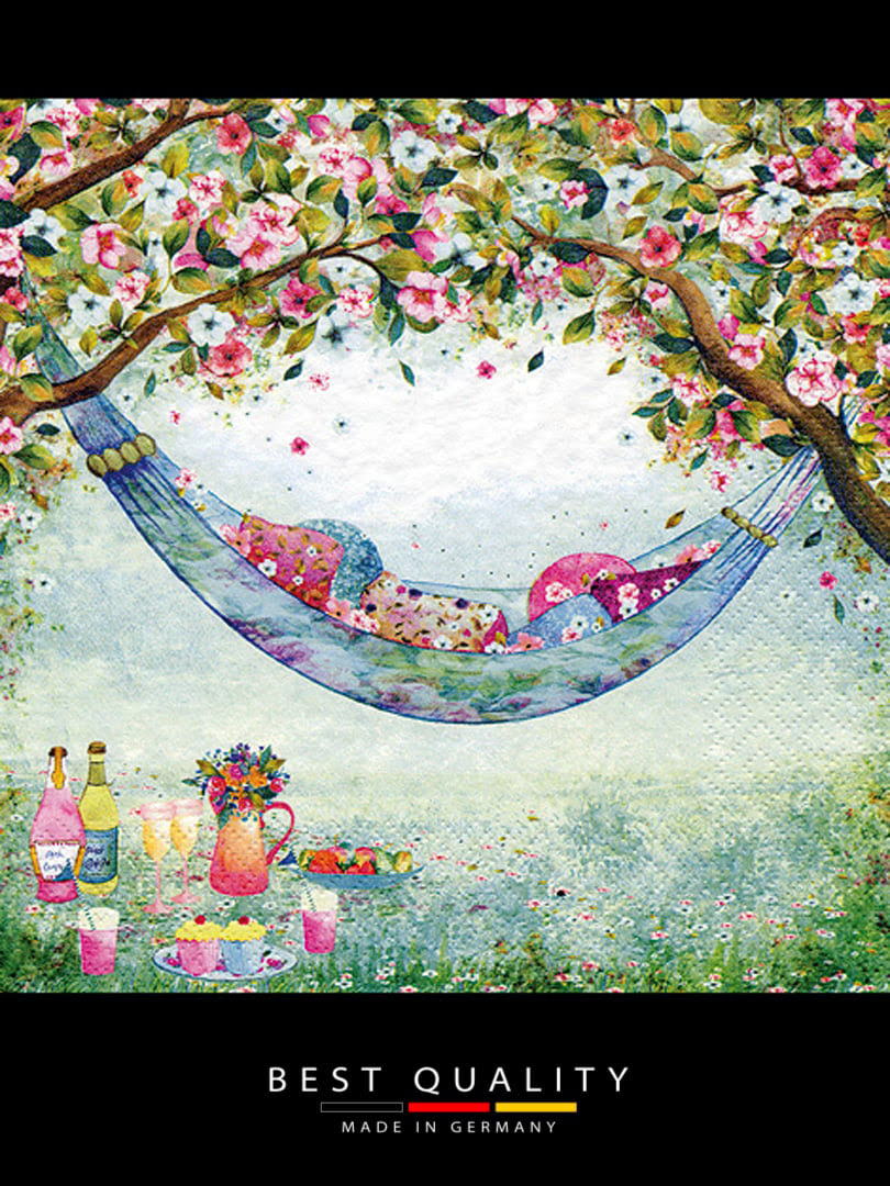 Khăn giấy ăn trang trí bàn tiệc Tissue napkins  DESIGN 33x33cm - 363414