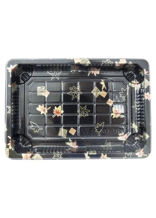 Khay Sushi Họa Tiết Flora KOKUSAI 18.7x13x5cm - 011860