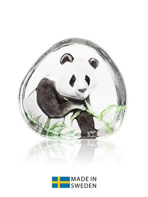 Vật trang trí hình gấu Panda bằng pha lê -33937