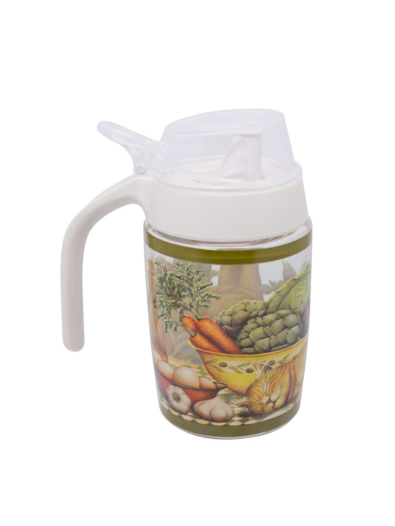 Hũ thuỷ tinh rót dầu 250ml