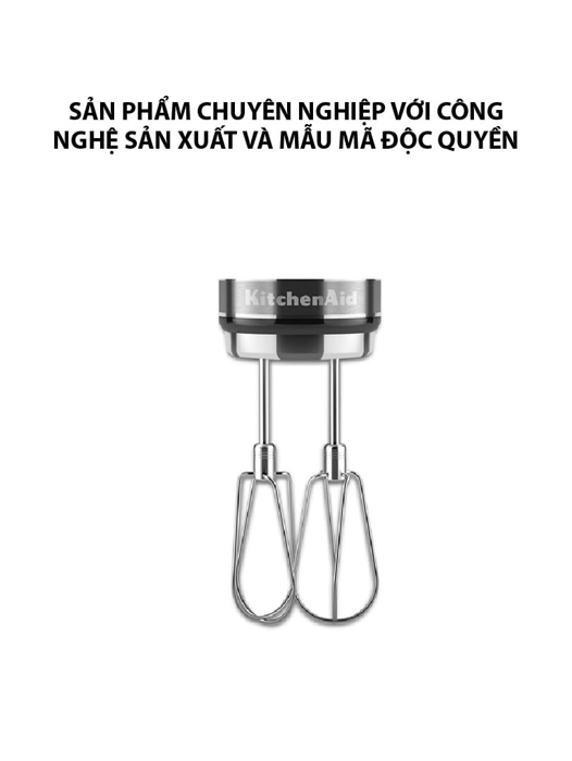 Máy trộn KitchenAid pro 5KHM720AWOB