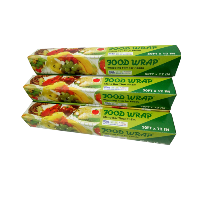 Màng bọc TP Food Wrap 50FTx12IN (30cm)- đầu xanh - MBTP00007498