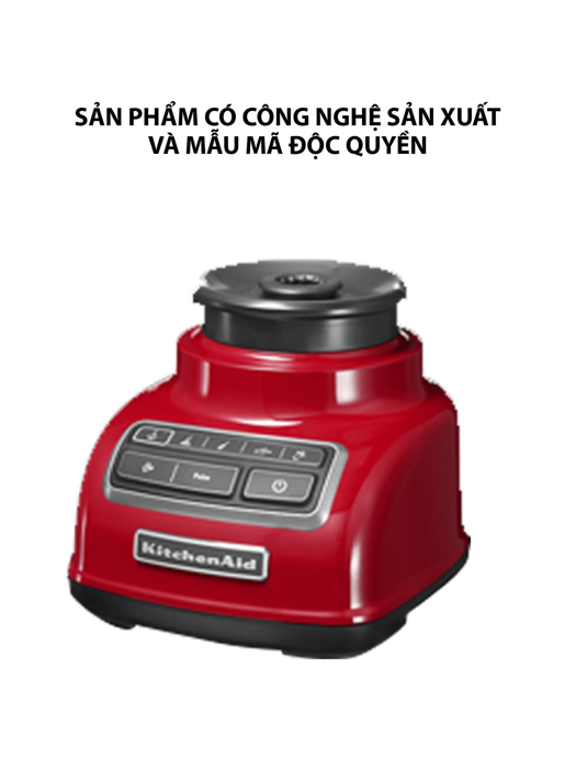 Máy xay sinh tố 4 tốc độ màu đỏ KitchenAid  5KSB1585EER