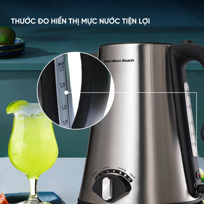 Ấm siêu tốc có thể điều chỉnh nhiệt độ - 40992-SAU