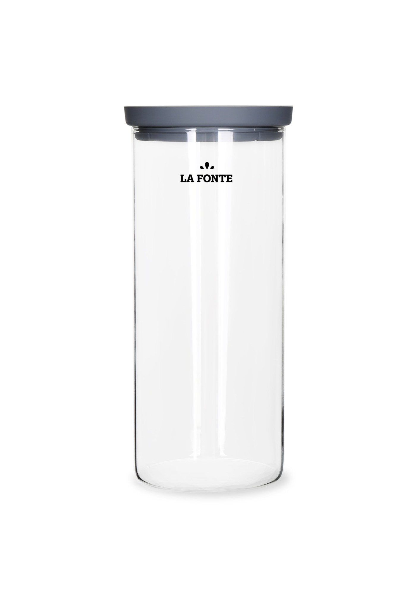 Lọ thủy tinh borosilicate chịu nhiệt nắp xếp chồng La Fonte 1300ml - 011631