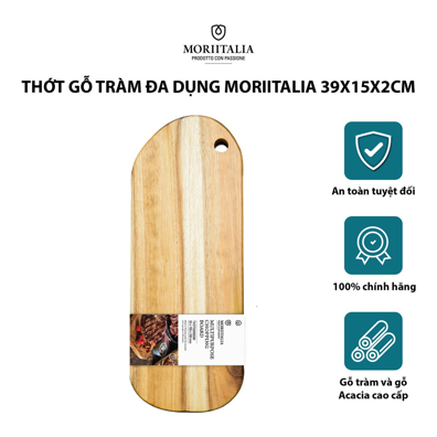 Thớt gỗ tràm Moriitalia cao cấp đa dụng an toàn cho sức khoẻ THOT00008389