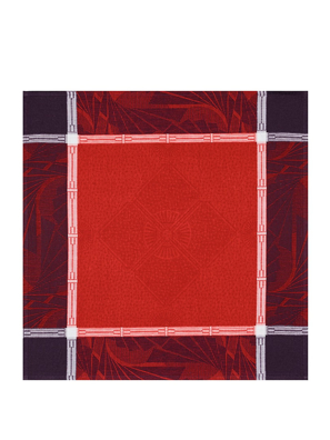 Khăn trải bàn ăn NAPKIN PALACE RED 58X58 50% COTTON- 50 % LINEN - 23576