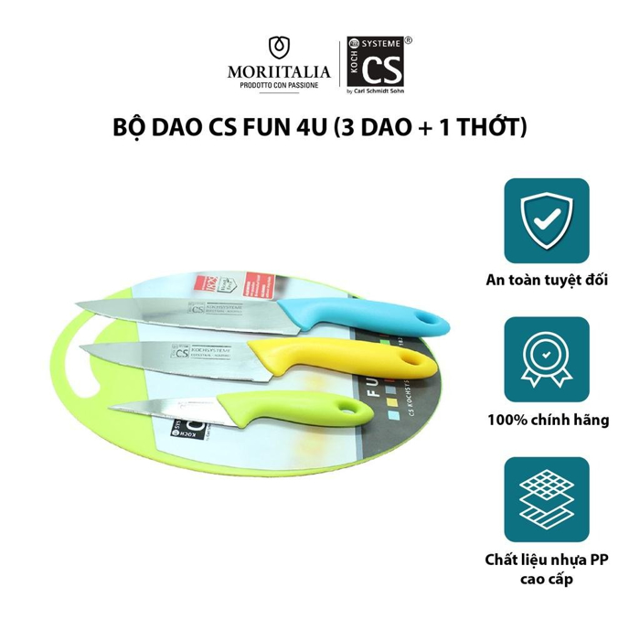 Bộ dao CS Fun4U 4 món 032920