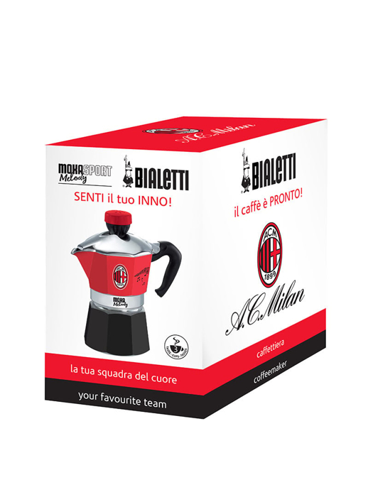 Bình pha cà phê thể thao Milan  Bialetti -Moka  3 cup 0004352