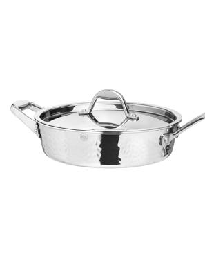 Chảo Inox Stern có nắp cs 24x6.5cm-062347