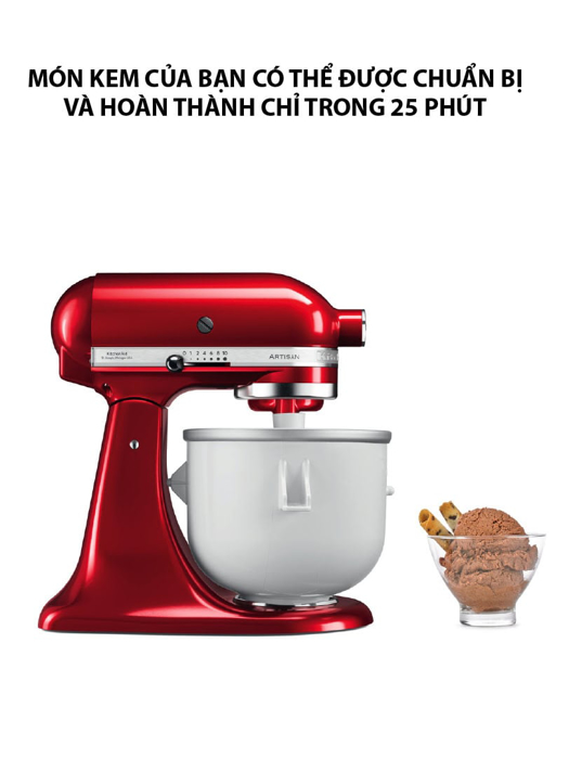 Thố làm kem KitchenAid  5KICA0WH