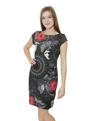 Váy nữ size M, GRIS VIGORE OSCURO, mã hàng 67V20Y12043M, DESIGUAL- AW16-1