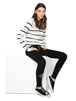 Quần legging size  L,   71K2YB12000L,   Desigual   SS17-1