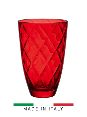 Bình hoa EMOzioni 30cm-màu đỏ, code 64444EM