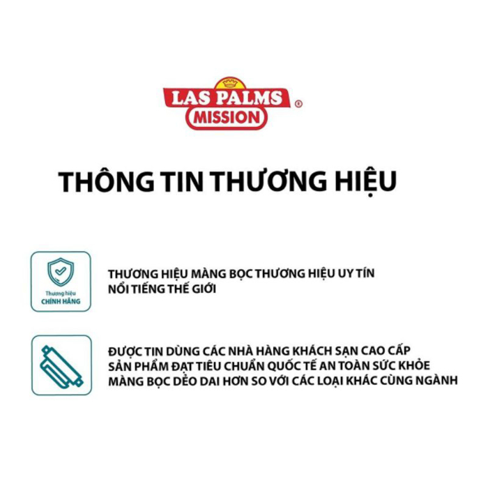 Màng Bọc Thực Phẩm Cao Cấp - PE Las Palms bảo quản thực phẩm luôn mới, an toàn sức khoẻ tuyệt đối