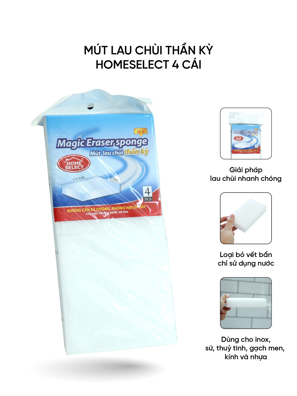 Mút lau chùi thần kỳ Homeselect 5 cái - 8932623