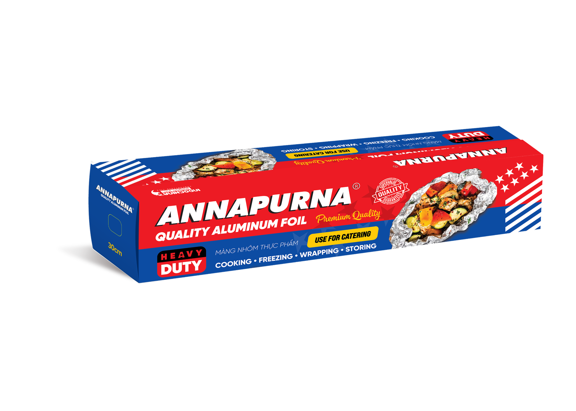 Màng nhôm TP Annapurna 30cmx1.0kg- MNTP00003865 ( Bao bì mới)